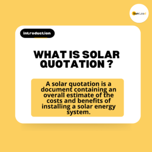 What is Solar Quotation?